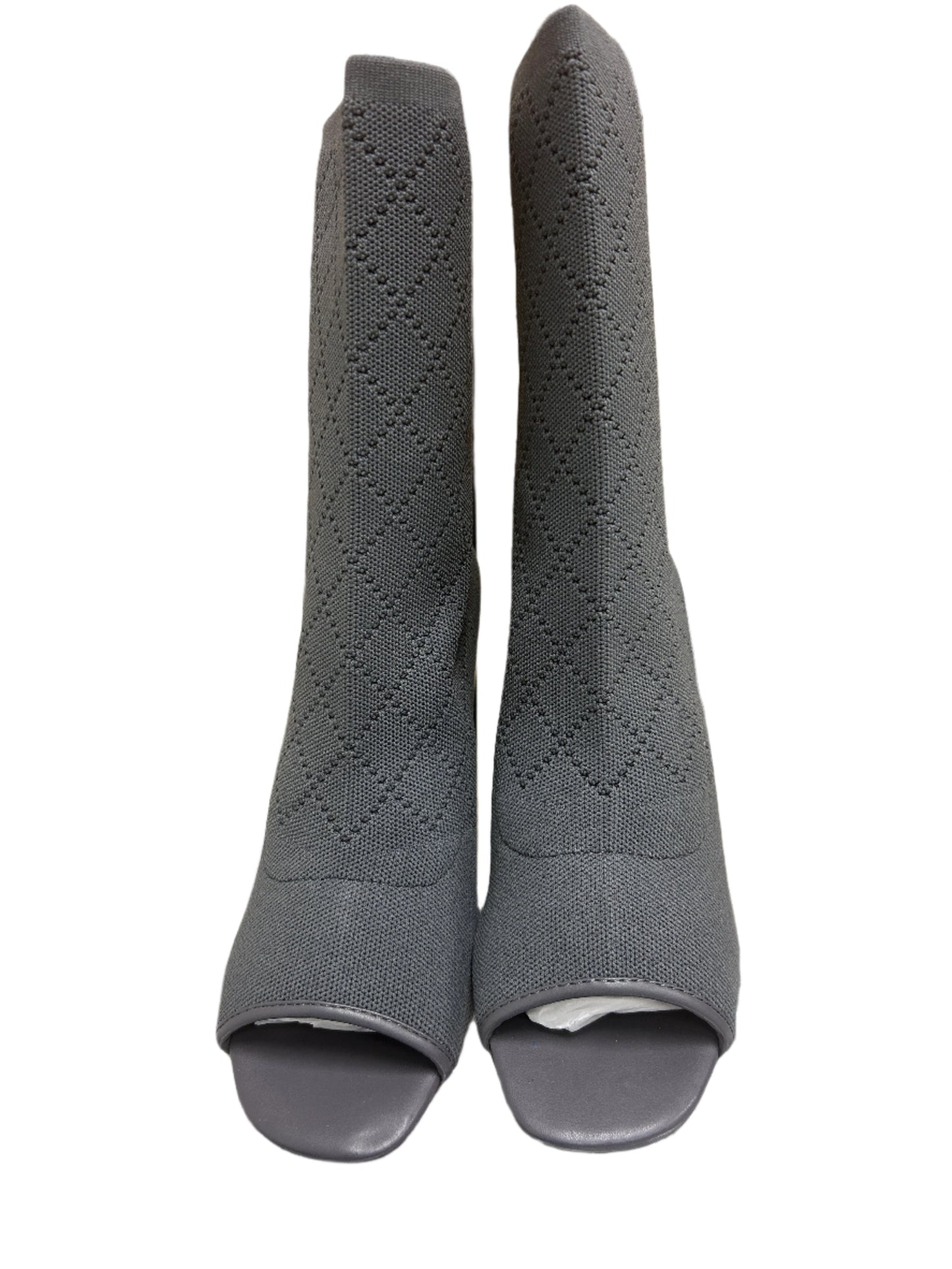 Kelsi Dagger Brooklyn Vanilla Knit Peep Toe Boot