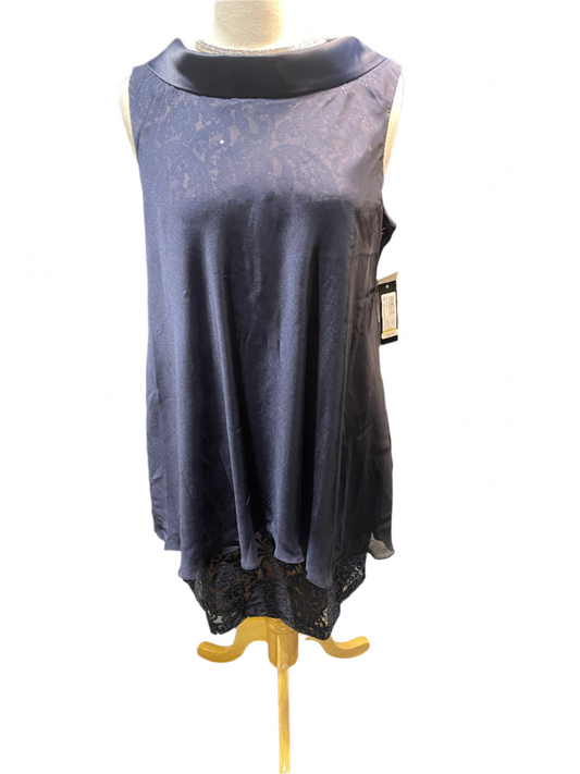 Slny Women's Chiffon Overlay Dress