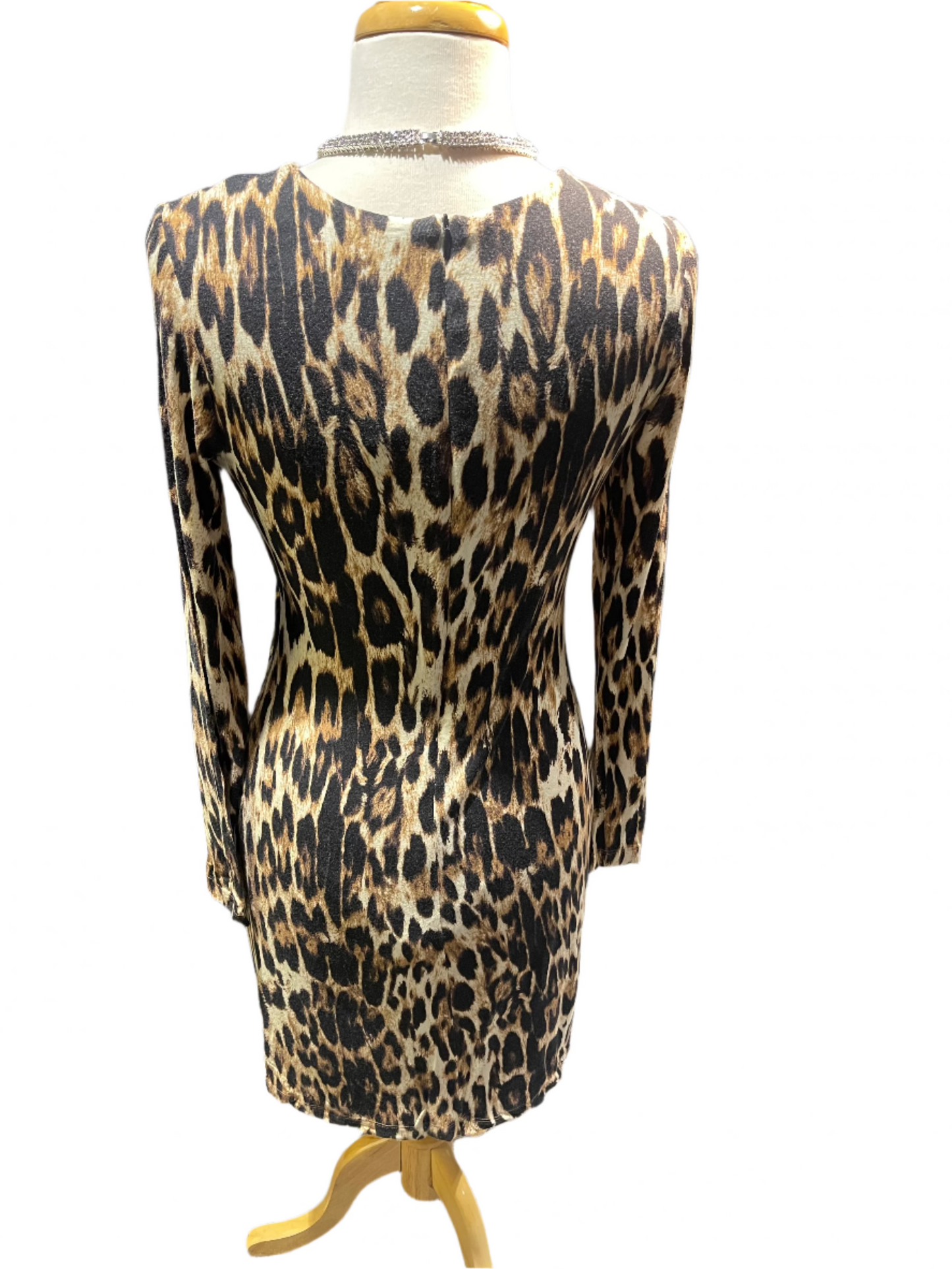 Karen Kane Blurred Leopard Dress