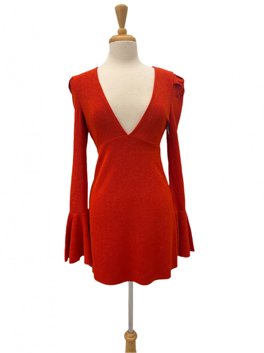 Free People Deep-V Dress