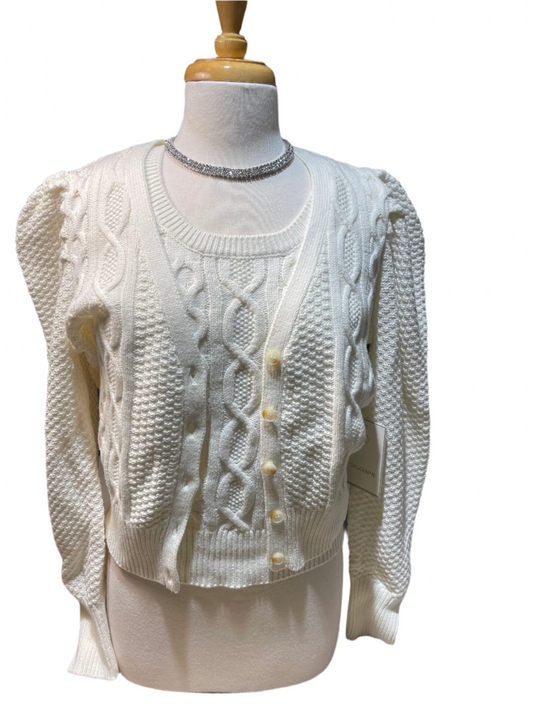 Calligraphe Sweater Vest Set