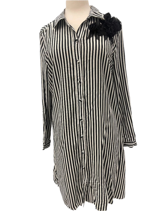 MSK Striped Dress
