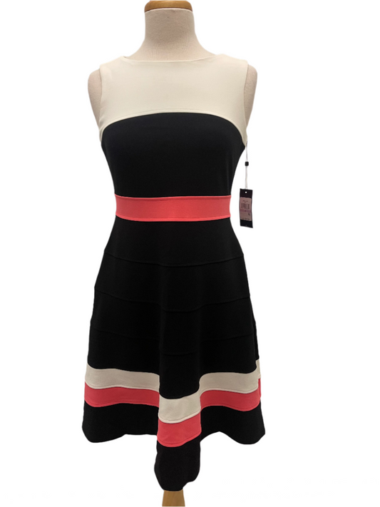Tommy Hilfiger Colorblock Fit & Flare Dress