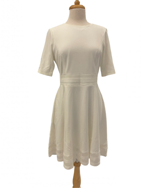 Calvin Klein Short Sleeve Illusion Dress