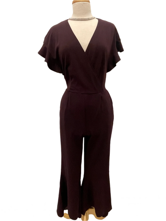 Spense Eggplant Jumpsuit