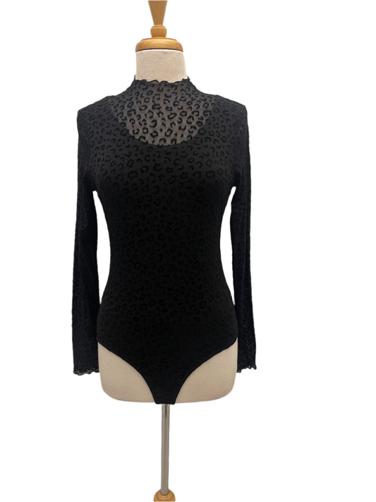 Ember Black Bodysuit